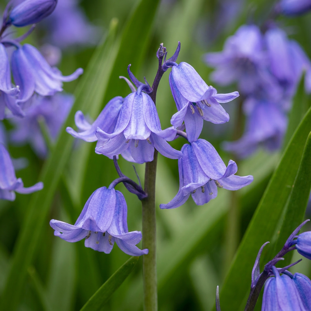 40x Hyacinthoides non Scripta - Wilde hyacint - Blauw - Verwilderingsbol - Bolmaat 7/8
