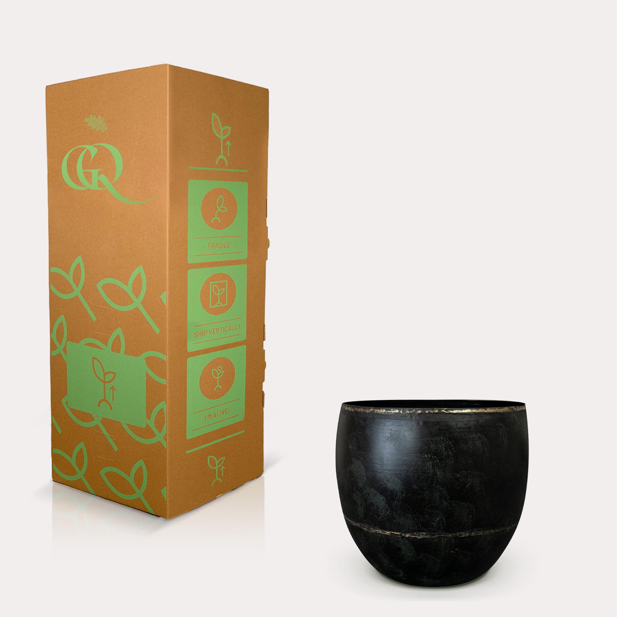 Pot - Noir - Belia vintage black - M - H25 L28