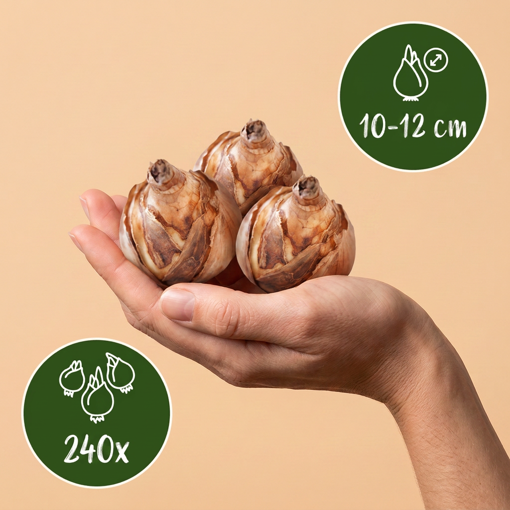 240x Bol Natte Tuin - Bol Natte Tuin - Diversen - Zomerbloeier - Bolmaat 10/12