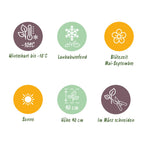 Green boutiQ - Stauden - Gaura lindh. Whirling Butterflies - Prachtkerze - Bienen- und Schmetterlingsmagnet - Weiß - 24 Pflanzen - Topf 11cm - Höhe 15-25cm