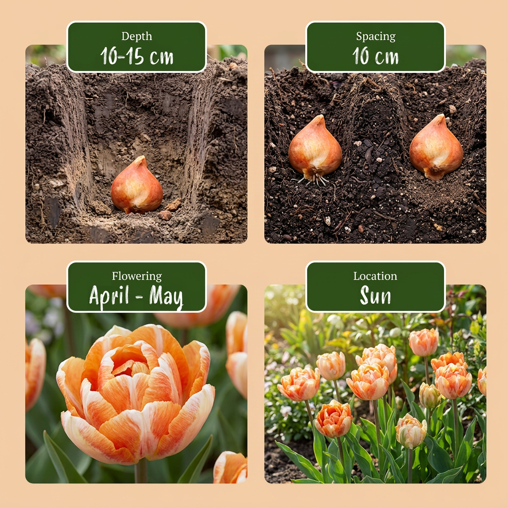 12x Tulipa Candle Light - Tulp Kaarsenlicht - Diversen - Voorjaarsbloeier - Bolmaat 11/12