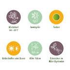 Green boutiQ - Haie de buis - BetterBuxus Babylon Beauty - Résistant au dépérissement du buis - 16 plantes - 2 mètres linéaires - pot 9 cm hauteur 20-25