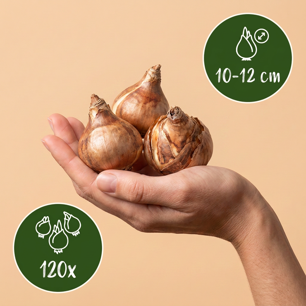 120x Narcissus Triandrus Thalia - Engelennarcis - Wit - Voorjaarsbloeier - Bolmaat 10/12