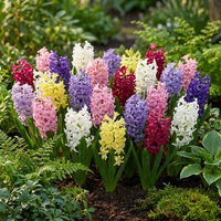 20x Hyacinthus mix - Hyacint mix - Diversen - Voorjaarsbloeier - Bolmaat 14/15