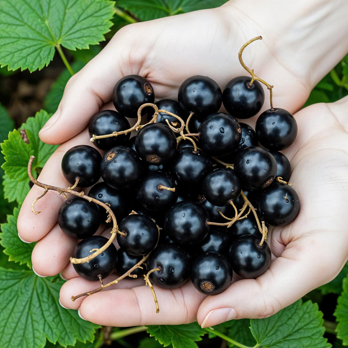 Green boutiQ - Plants fruitiers - Jostaberry - Ribes Jostabes - Rustique - 6 plantes - Pot 9 cm - Cassis