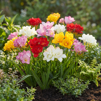160x Freesia Double Mix - Dubbele fresia - Diversen - Snijbloem - Bolmaat 5/+