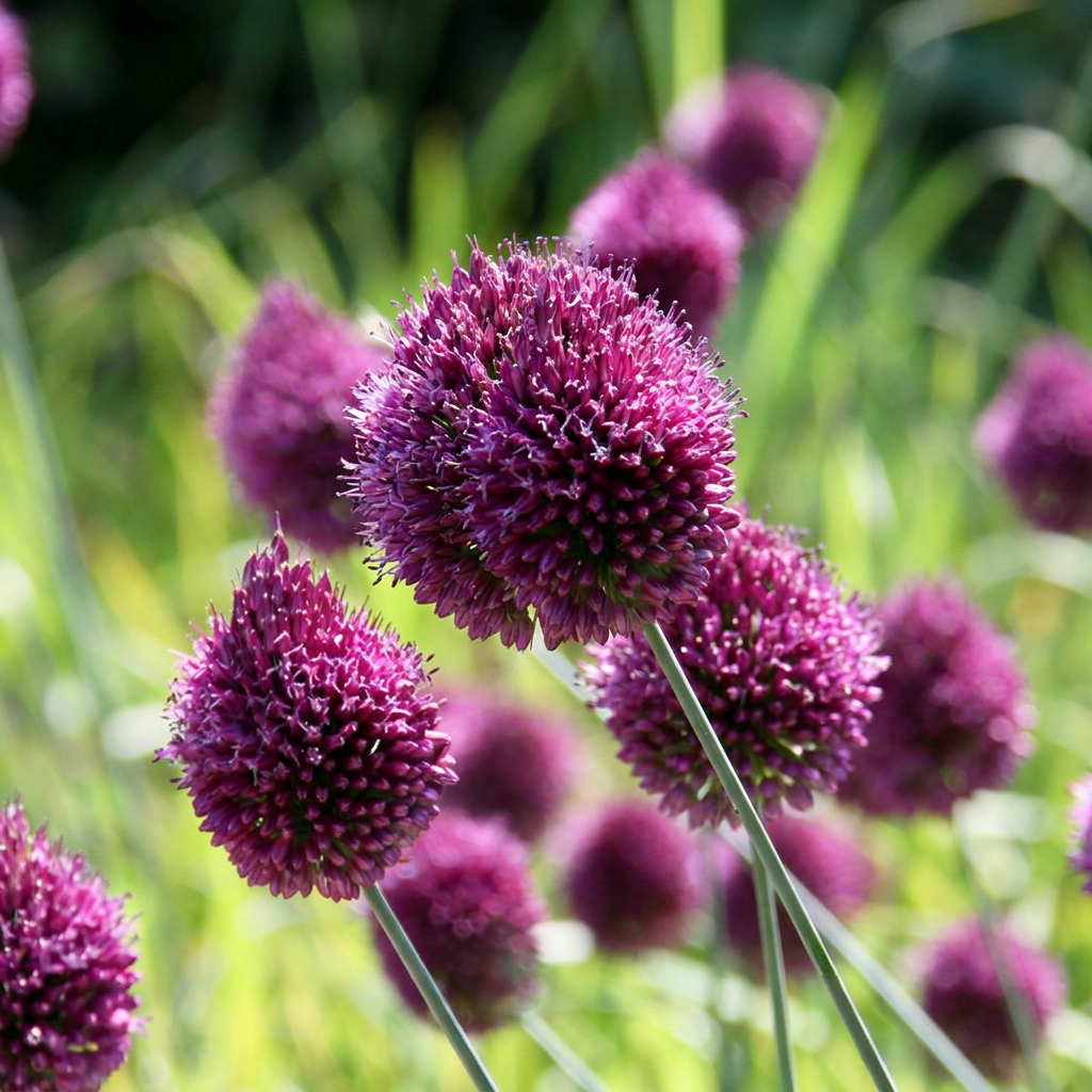 800x Allium Sphaerocephalon - Kogellook - Paars - Zomerbloeier - Bolmaat 5/6