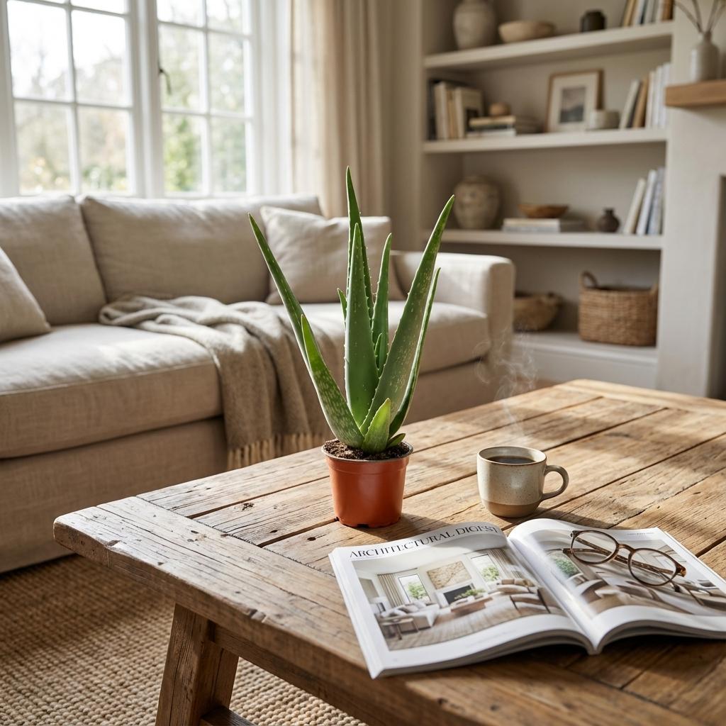 Aloe Vera - Ø 10,5 cm - Hauteur : 35 - 40 cm