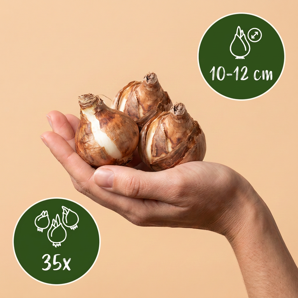 35x Bulb Dry Garden - Droge tuinbollenplanten - Diversen - Zomerbloeier - Bolmaat 10/12