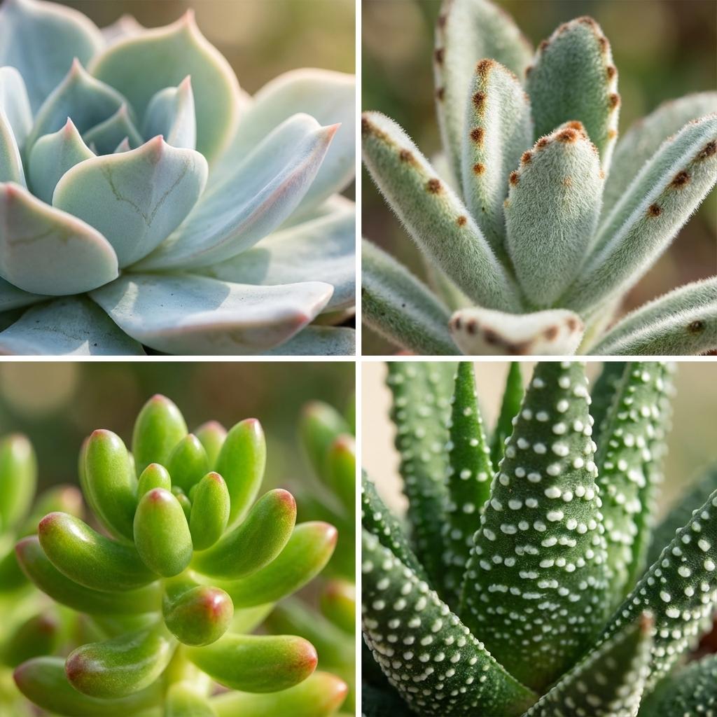 Mini mélange de succulentes - 30 pièces - Ø 5,5 cm - Hauteur : 5-10 cm