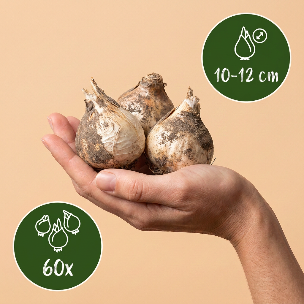 60x Allium Christophii - Sterrenlook - Paars - Zomerbloeier - Bolmaat 10/12