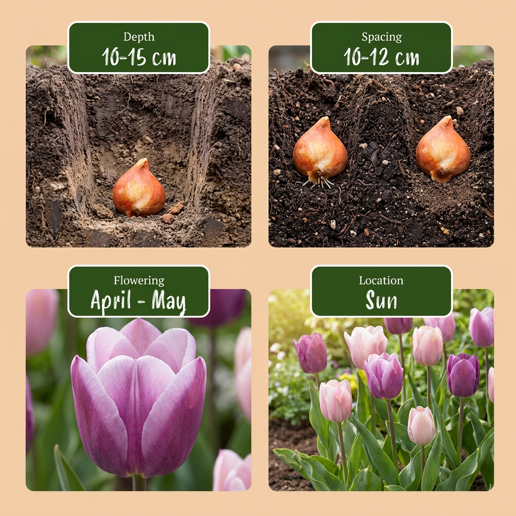 96x Tulipa Macron mix - Tulp Macron mix - Diversen - Voorjaarsbloeier - Bolmaat 11/12