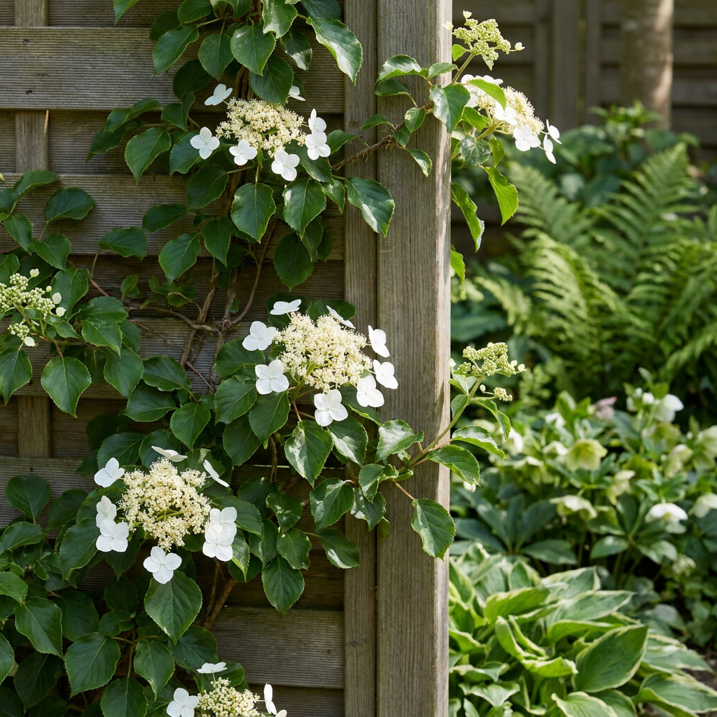 2x Hydrangea a. Petiolaris - Climbing hydrangea - White - Climber - Ø9cm - ↕35cm