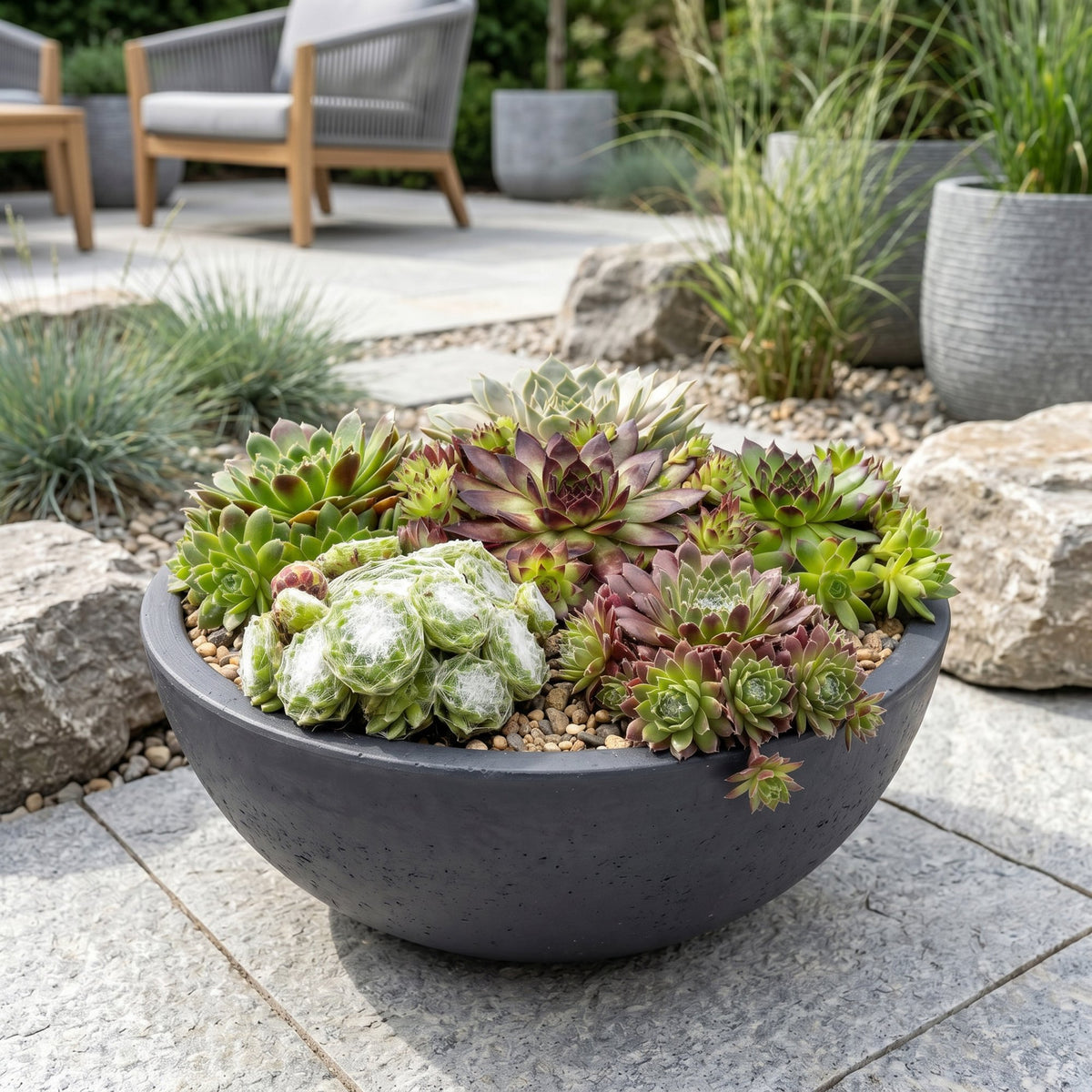 24x - Sempervivum Big Sam - Ø7cm - ↕10-12cm