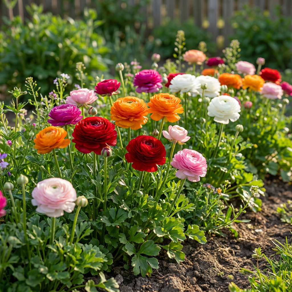 320x Ranunculus Mix - Ranonkel Mix - Diversen - Zomerbloeier - Bolmaat 5/6