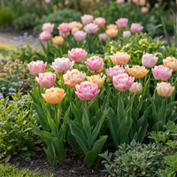 48x Tulipa Peaches & Kisses - Tulp Peaches & Kisses - Diversen - Voorjaarsbloeier - Bolmaat 11/12