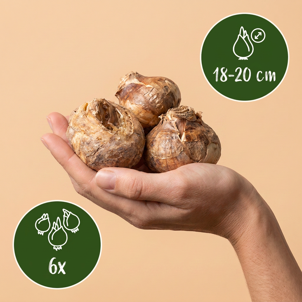 6x Fritillaria Imperialis Mix - Keizerskroon mix - Diversen - Voorjaarsbloeier - Bolmaat 18/20