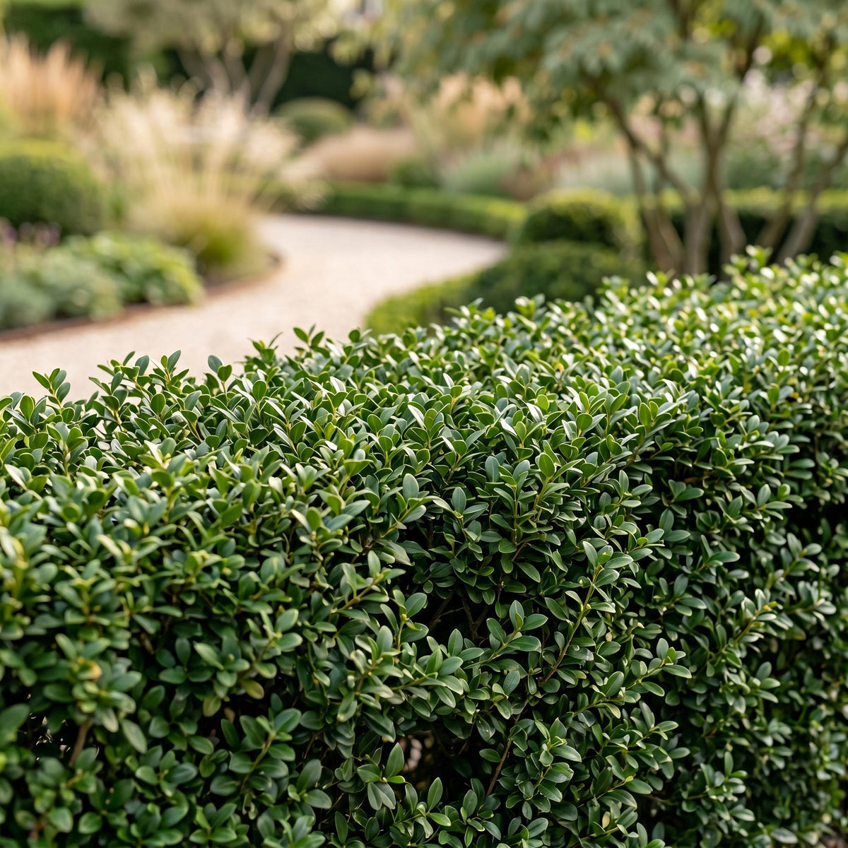 Green boutiQ - 40x Ilex crenata Stokes - Japanse Hulst - Haagplanten - Groenblijvend - Groen - Pot 9cm - Hoogte 20-30cm