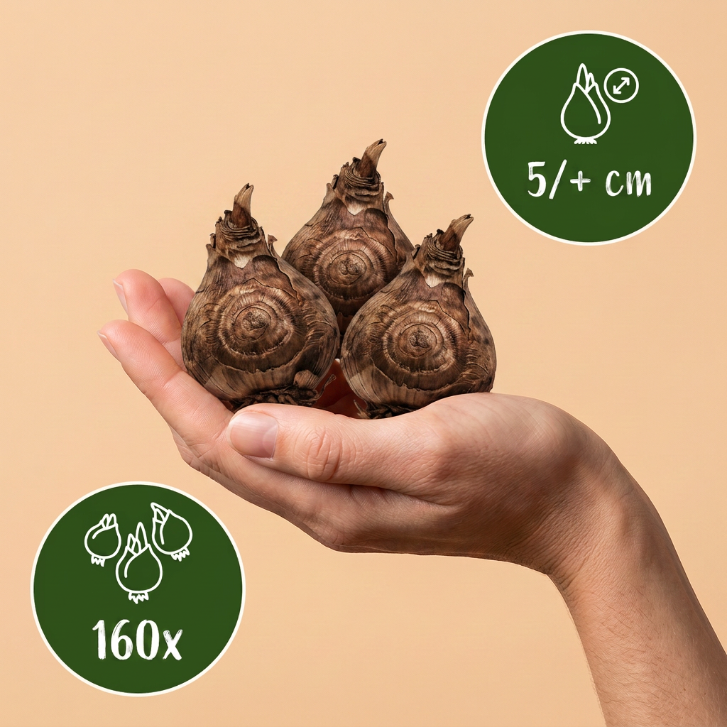 160x Freesia Double Mix - Dubbele fresia - Diversen - Snijbloem - Bolmaat 5/+