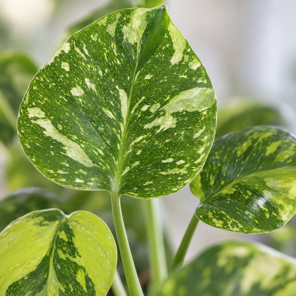 Monstera Deliciosa Electro Light - Electro Light Swiss Cheese Plant - Green - Tropical - Ø6cm - ↕18cm