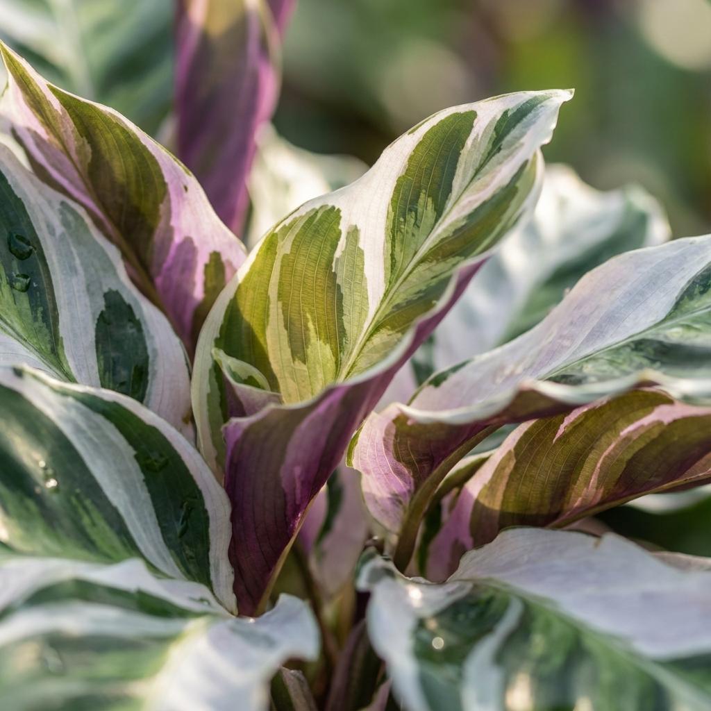 Calathea Fusion White - Ø 14 cm - Hauteur : 35 - 40 cm