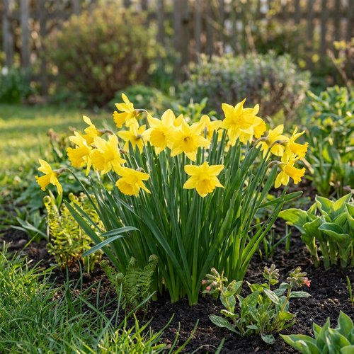 120x Narcissus February Gold - Narcisse February Gold - Jaune - Fleur de printemps - Calibre 10/12