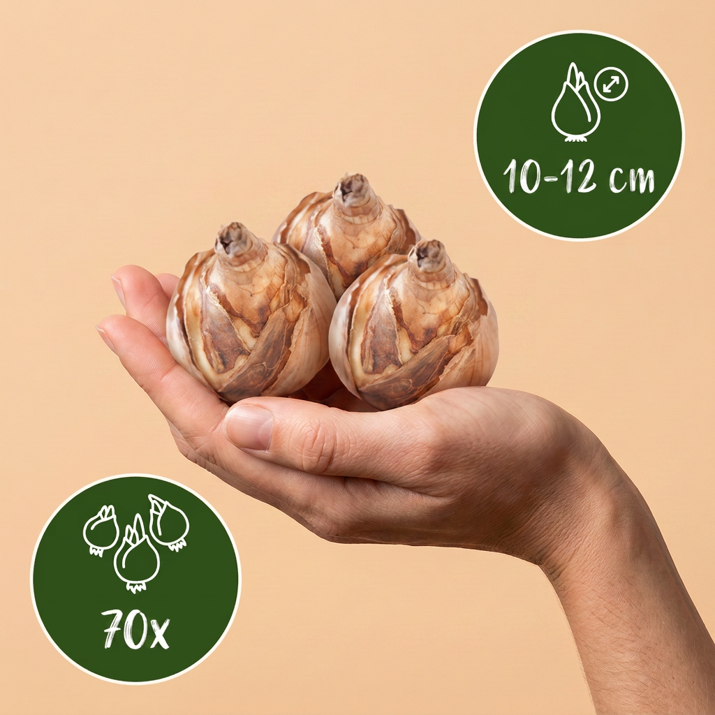 70x Bulb Dry Garden - Droge tuin bollenplanten - Diversen - Zomerbloeier - Bolmaat 10/12