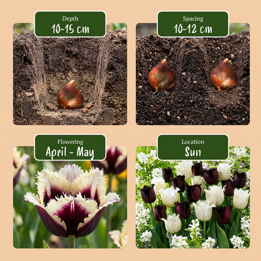 15x Tulipa Breakdance mix - Tulp Breakdance mix - Diversen - Voorjaarsbloeier - Bolmaat 11/12