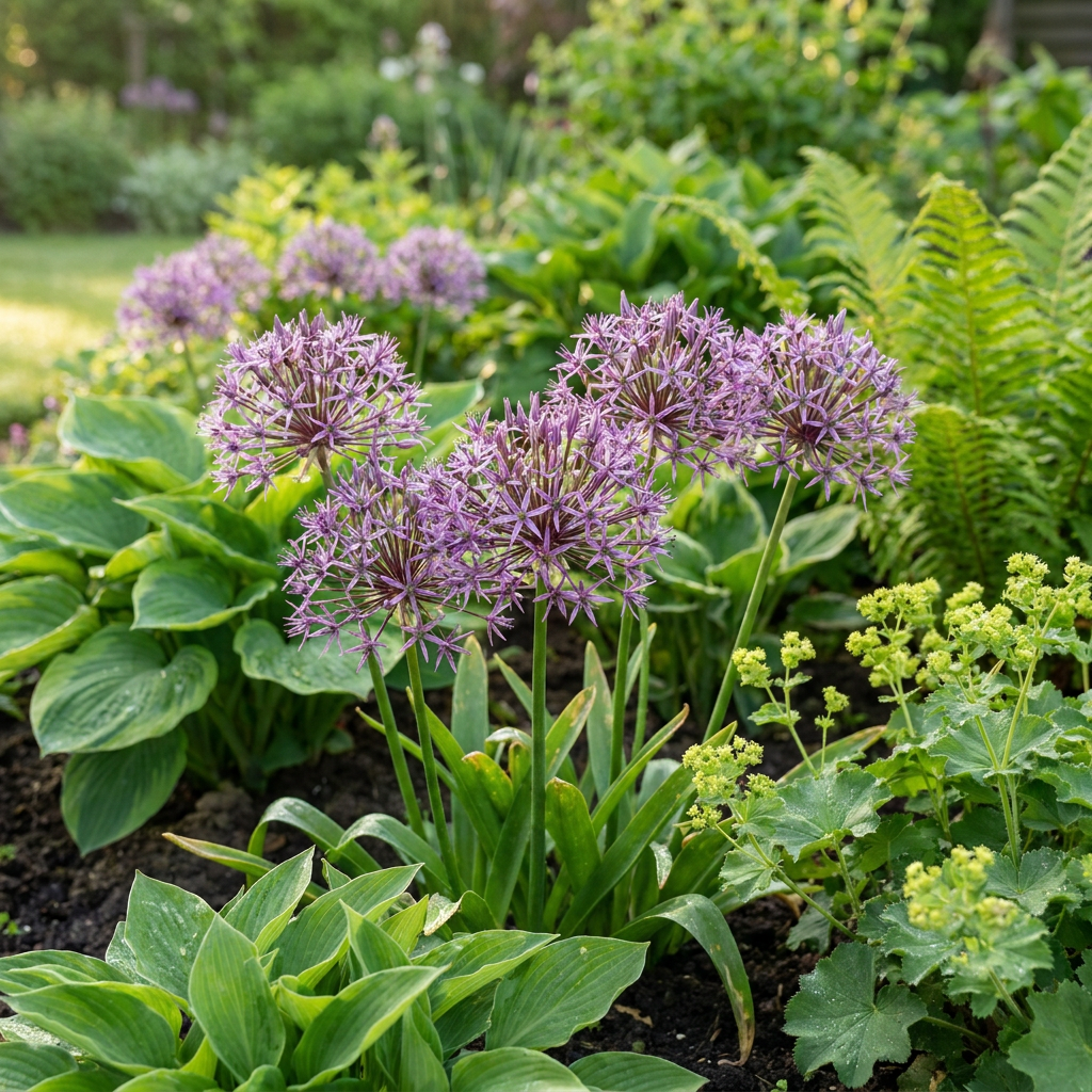 60x Allium Christophii - Sterrenlook - Paars - Zomerbloeier - Bolmaat 10/12
