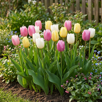 24x Tulipa Sorbet mix - Tulp Sorbet mix - Diversen - Voorjaarsbloeier - Bolmaat 11/12