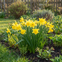 15x Narcissus February Gold - Februarigouden narcis - Geel - Voorjaarsbloeier - Bolmaat 10/12
