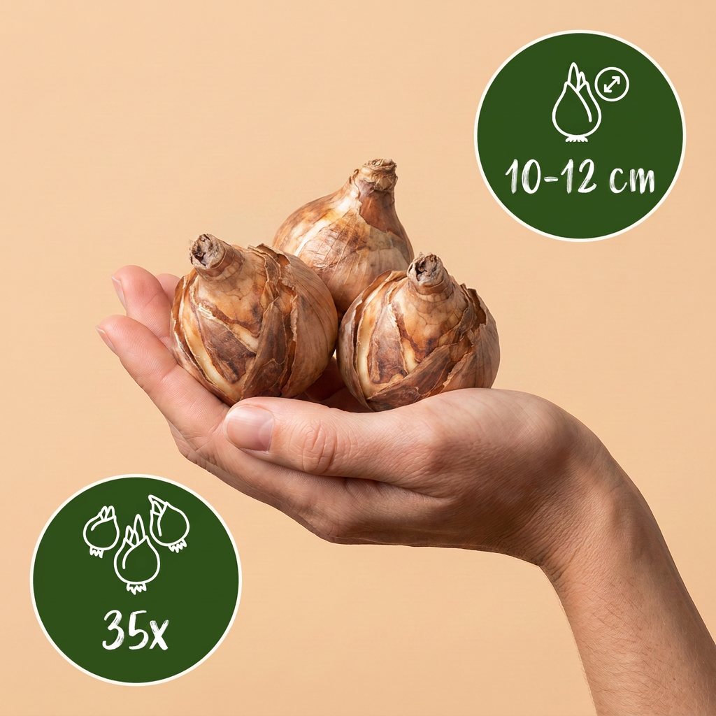 35x Bulb Sunny Garden - Zonnige tuinbol - Diversen - Zomerbloeier - Bolmaat 10/12
