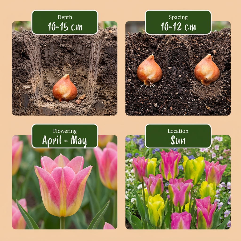 96x Tulipa Strawberry Lemonade - Tulp Aardbeilimonade - Diversen - Voorjaarsbloeier - Bolmaat 11/12