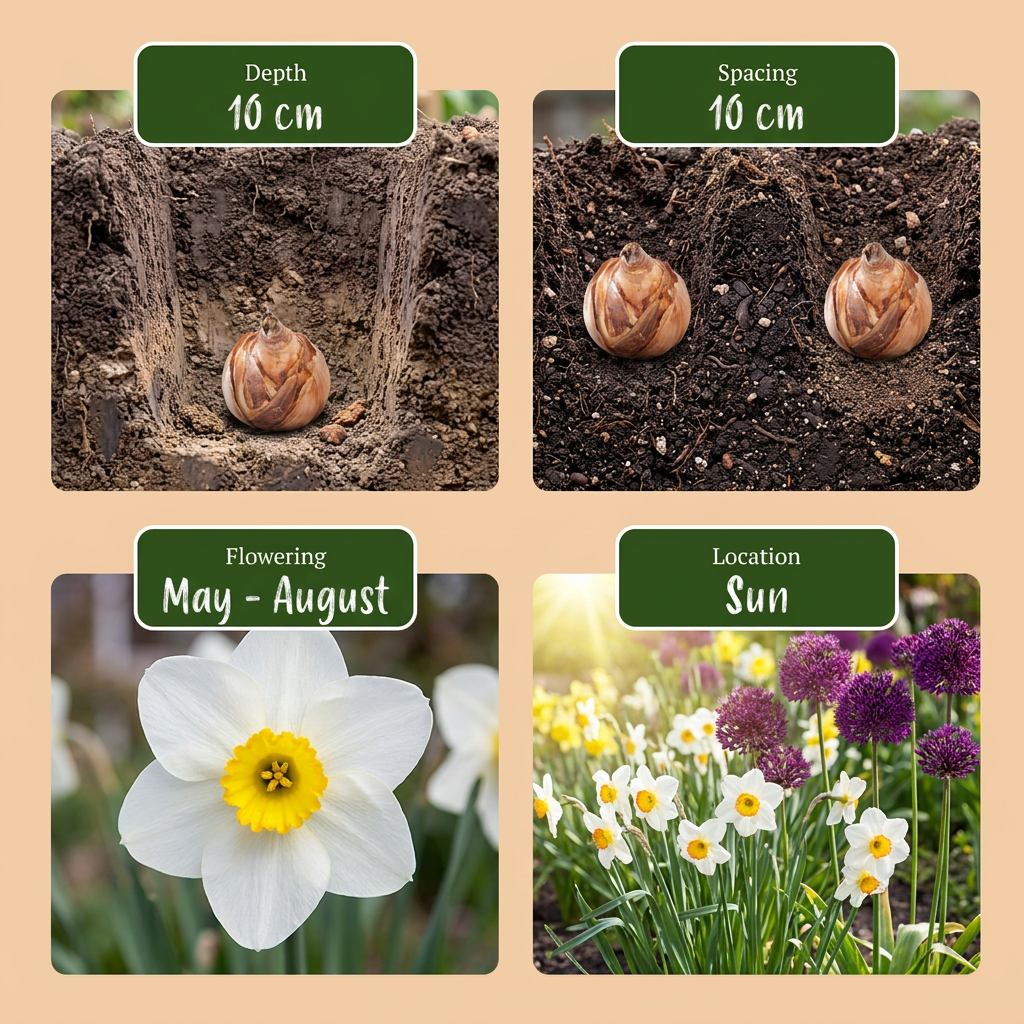 70x Bulb Dry Garden - Droge tuin bollenplanten - Diversen - Zomerbloeier - Bolmaat 10/12
