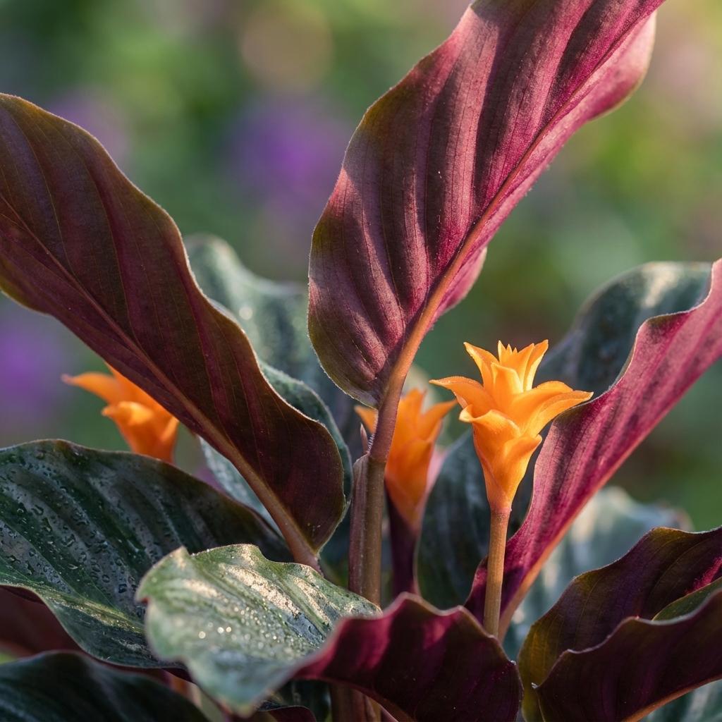Calathea Crocata - Ø 14 cm - Hauteur : 40 - 45 cm