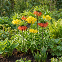 24x Fritillaria Imperialis Mix - Keizerskroon mix - Diversen - Voorjaarsbloeier - Bolmaat 18/20