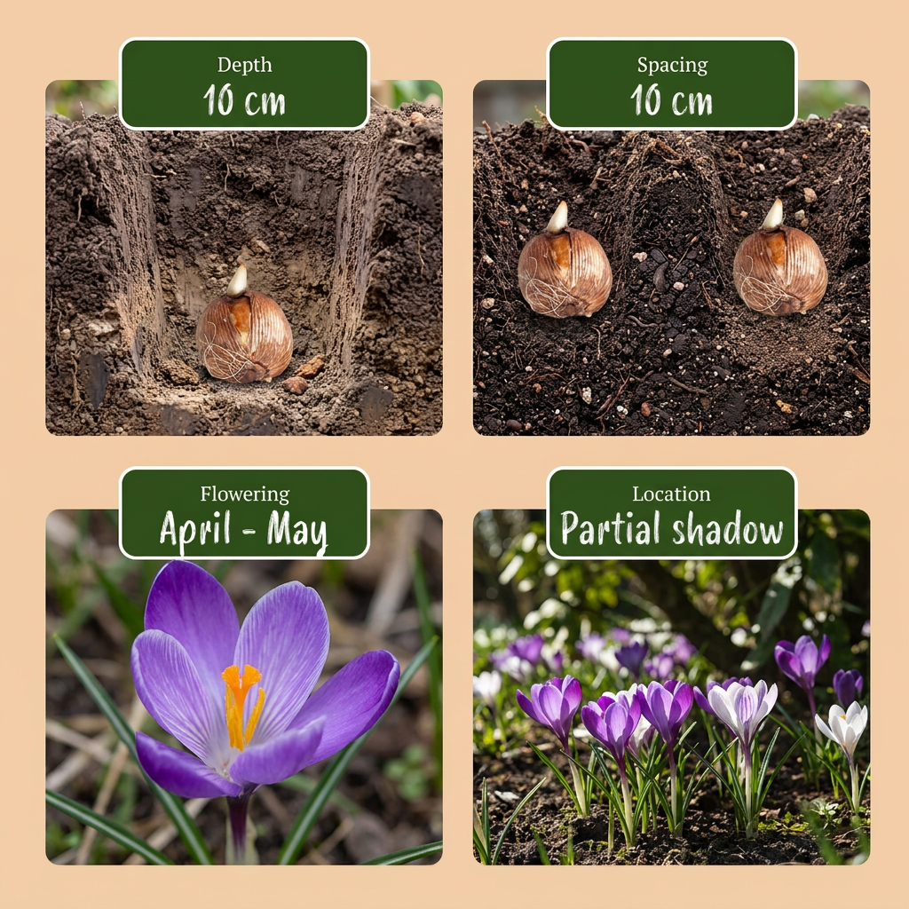 50x Bollenschadutuin - Diversen - Zomerbloeier - Bolmaat 10/12