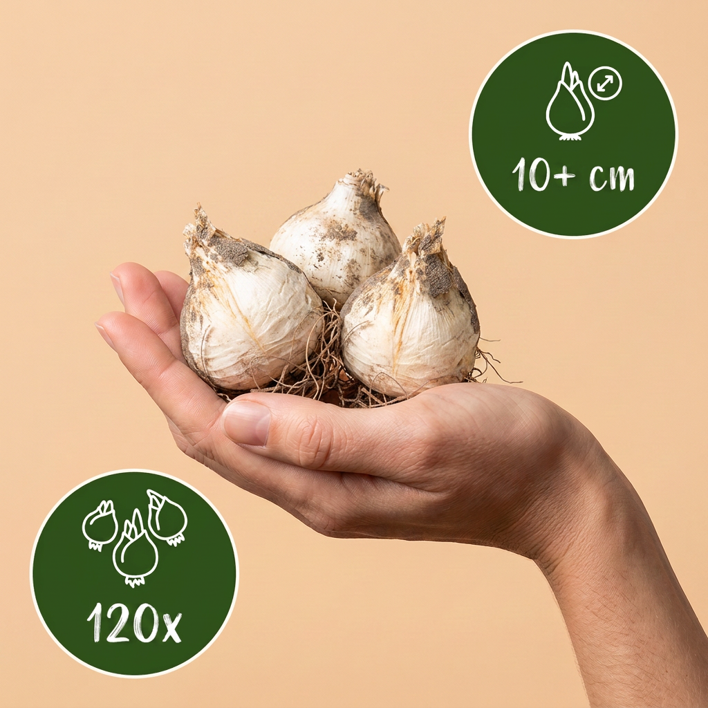 120x Allium Miami - Sierui - Paars - Zomerbloeier - Bolmaat 10/+