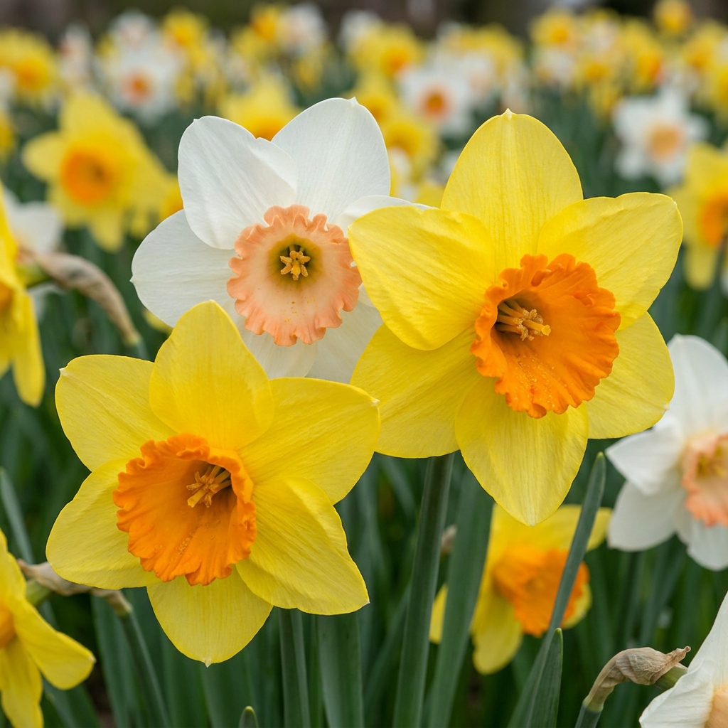 40x Narcissus mix - Narcissen mix - Diversen - Voorjaarsbloeier - Bolmaat 10/12