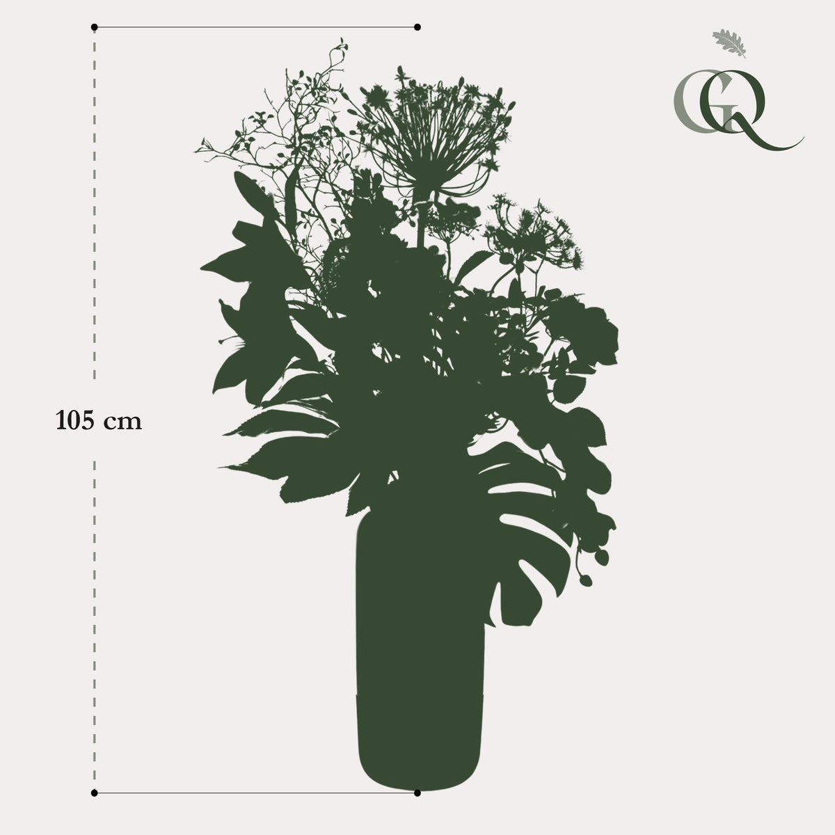 Kunstblumen - Bouquet XL - Shine - 105 cm