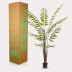 Plante artificielle - Rumohra Adiantiformis - Fougère de cuir - 180 cm