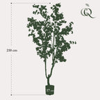 Kunstpflanze - Prunus - Kirschblüte - Rosa - 210 cm