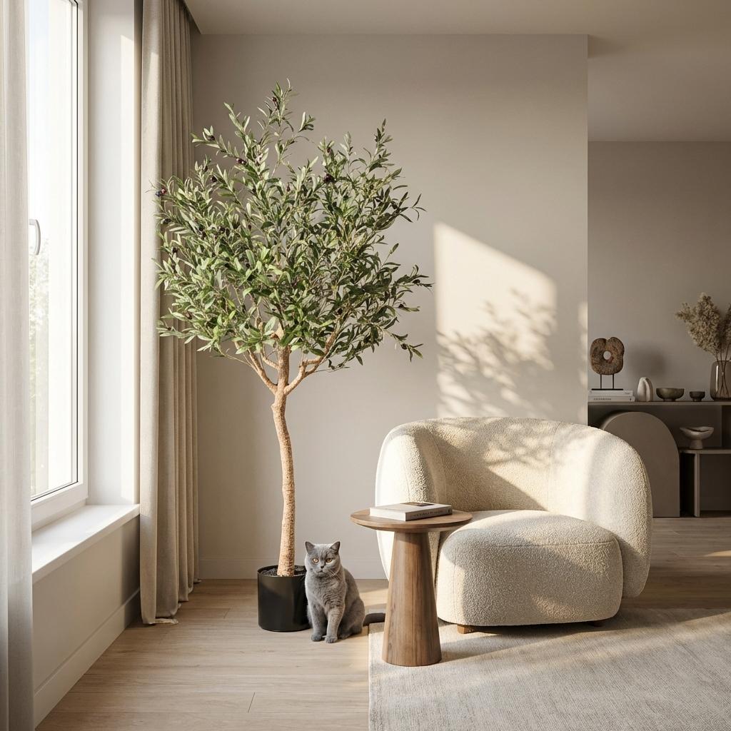 Künstlicher Olivenbaum - Olea europaea - Olivenbaum - 180 cm