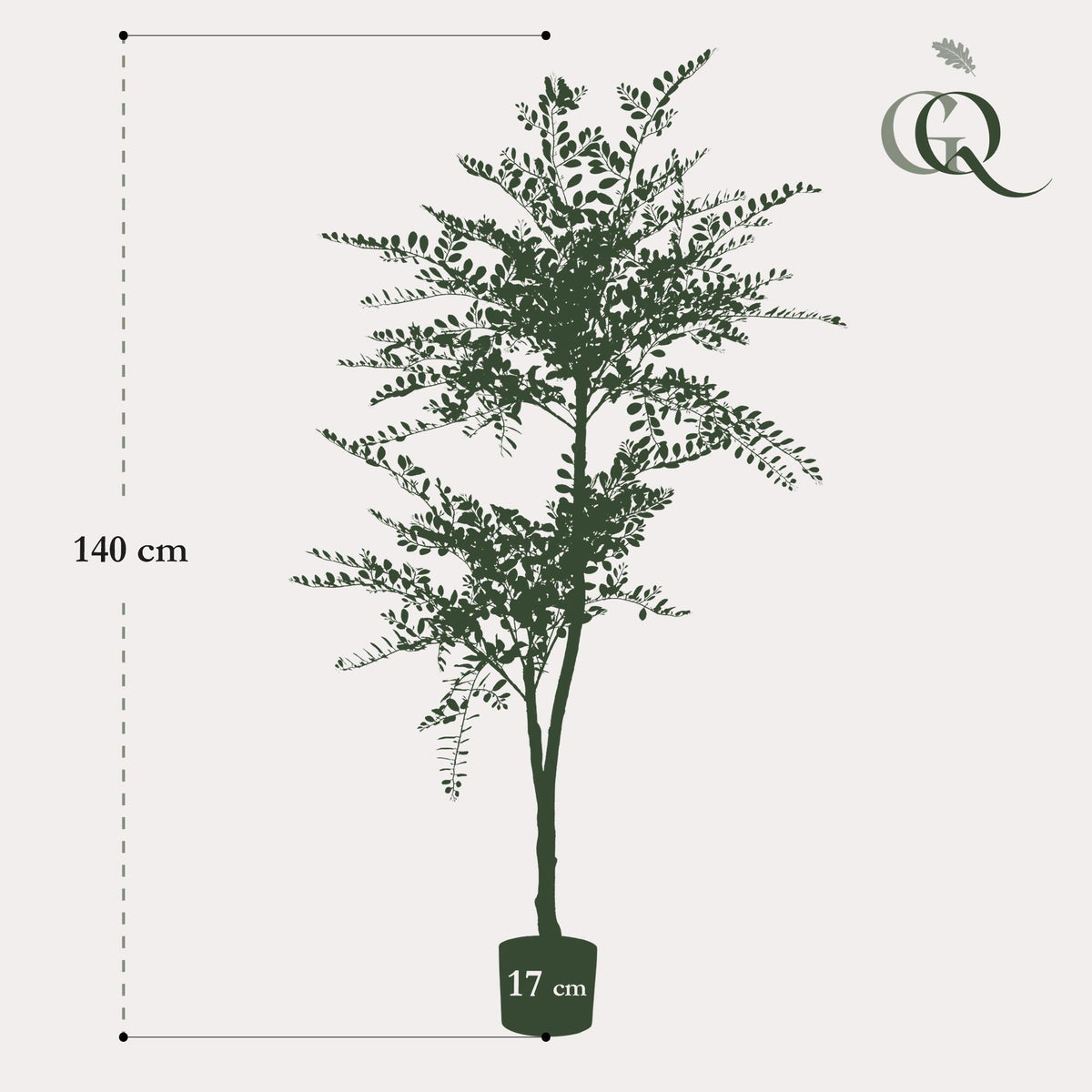 kunstplant - Sophora tree  - Honingboom - 140cm