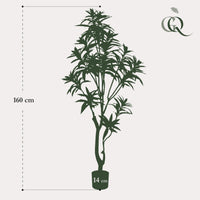 Kunstplant - Dracaena - Drakenboom - 155 cm