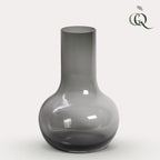 Glasvase - S - H37 B25 - Seim - Grau