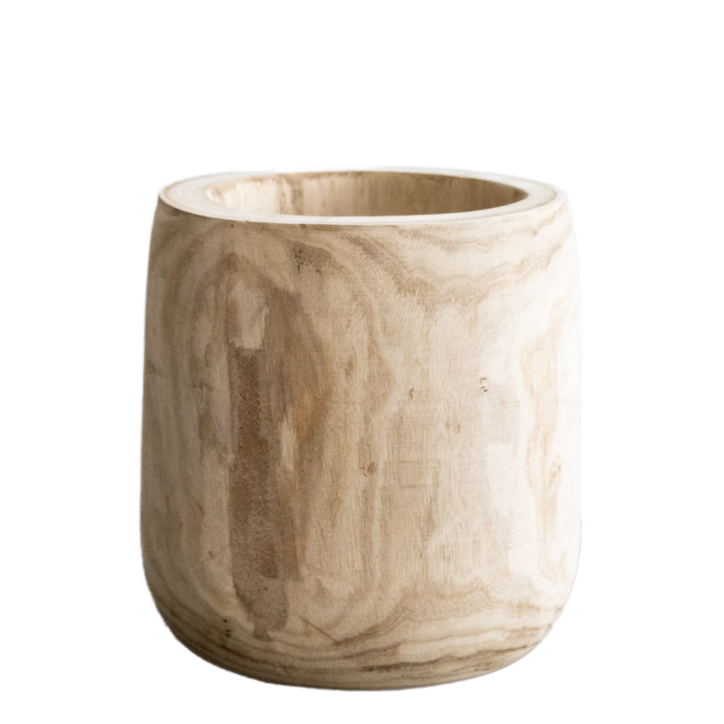 Pot - Bois brun clair - Pot Pia - L - H31 L29