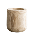 Pot - Bois brun clair - Pot Pia - L - H31 L29