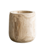 Pot - Bois brun clair - Pot Pia - L - H31 L29