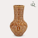 Vase pierre M - H39 L23 - Boa Brown